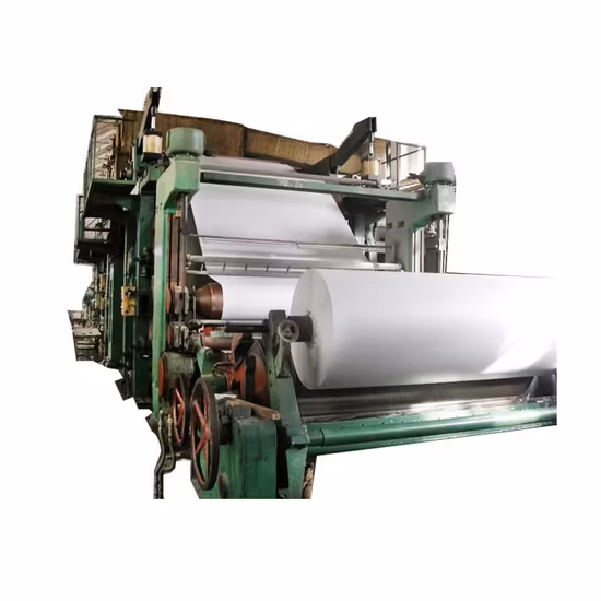 Rice Straw Wood Bamboo Waste Paper Recycle Mill Tissue Paper Toilet Paper Machine Paper Making Machine Kraft Paper Machine Carton Paper Making Machine