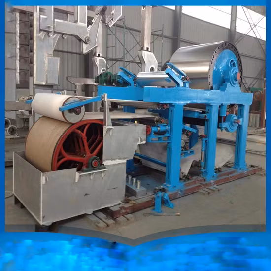 Rice Straw Wood Bamboo Waste Paper Recycle Mill Tissue Paper Toilet Paper Machine Paper Making Machine Kraft Paper Machine Carton Paper Making Machine