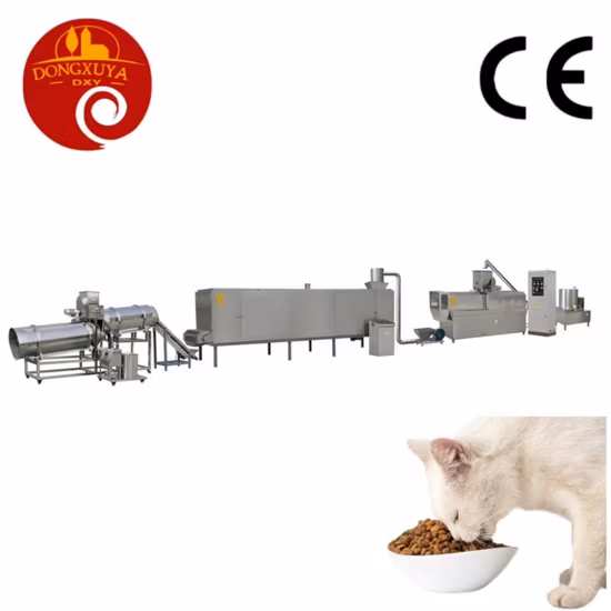 Extruder für die Herstellung von Tiernahrung, Lebensmittelverarbeitungslinie für Hundesnacks